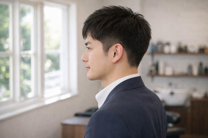 ツーブロックのかぶせる短髪ヘア｜失敗しない条件/長さ/頼み方を完全解説！