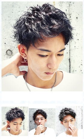 スパイラルパーマ メンズショート 強め ゆるめ 黒髪では スパイラルパーマ おすすめ メンズ髪型厳選 １５選 軟毛メンズ 髪型 ２５歳以上の出来る男の大人ヘアスタイル