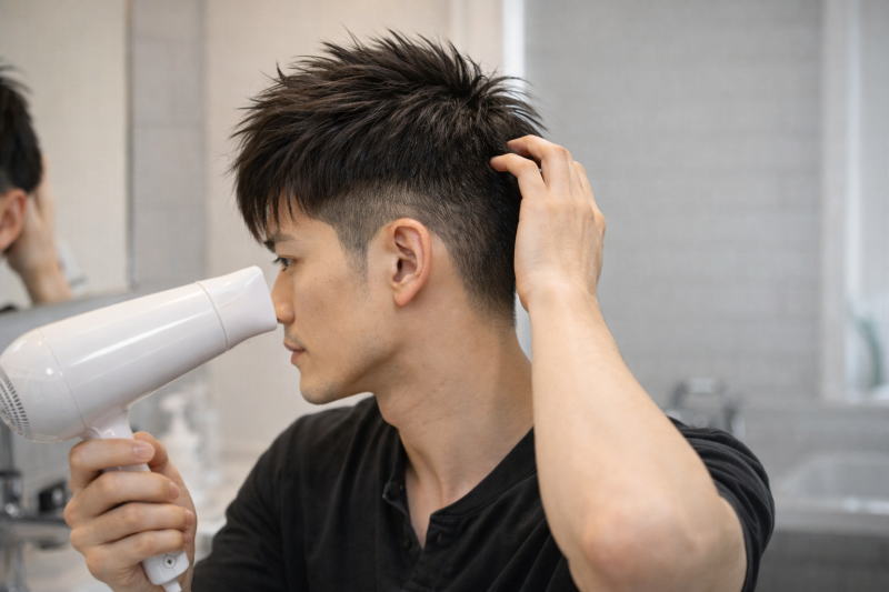 選択肢【１】クロップスタイルが伸びかけてきたときのセットやスタイリングを知りたい！