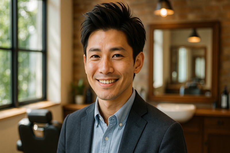 短めレングスのフェザーアップで第一印象が劇的に変わる|清潔感/若々しさ/仕事で好印象を与える大人メンズの髪型術!
