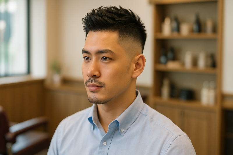 フェザーアップのハイフェードとは!男らしさと清潔感を両立できる理由!