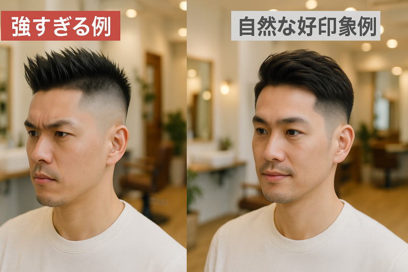 ハイフェードが強すぎる?フェザーアップで後悔しないための注意点!