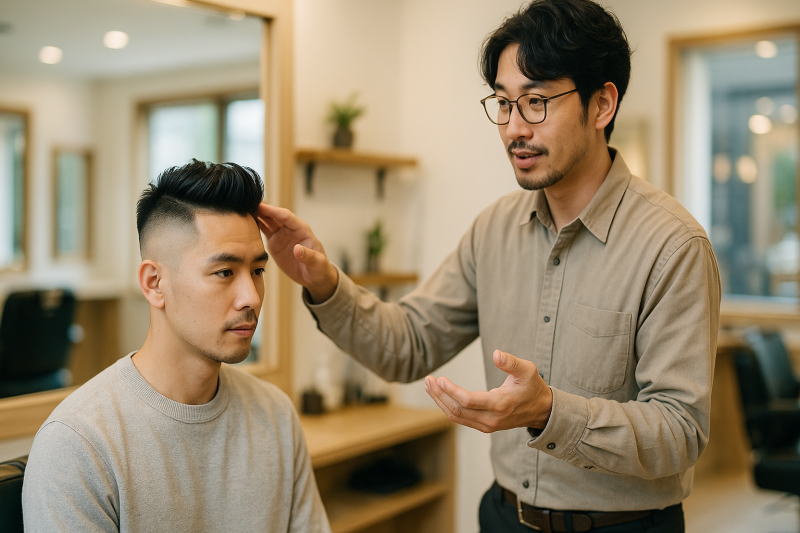 ハイフェードを取り入れたフェザーアップで失敗しないための頼み方!