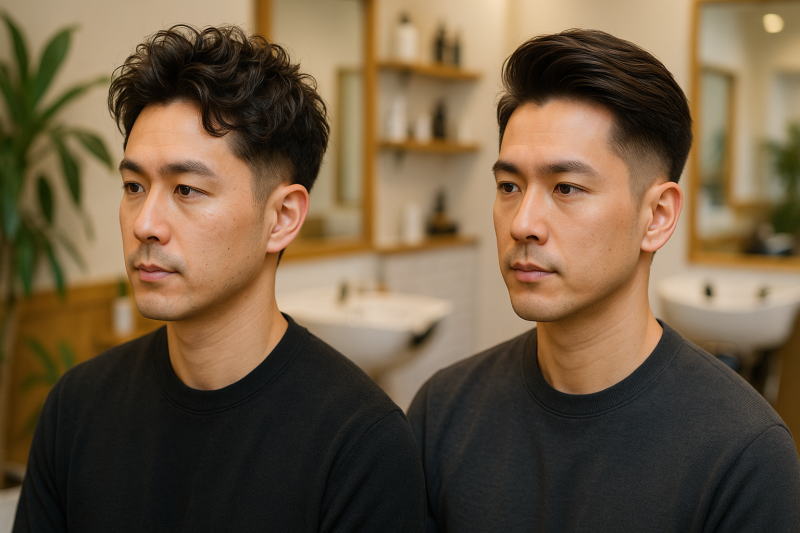 フェザーアップを長めにしたとき、パーマが向いている人/向かない人!