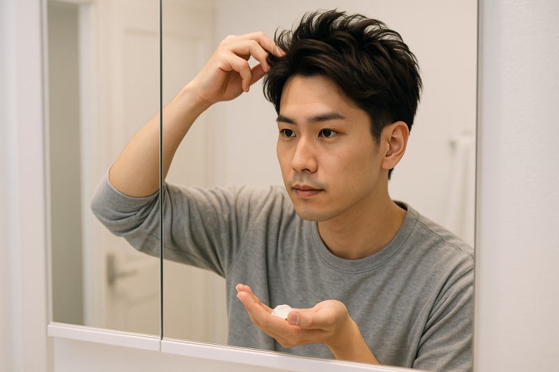 [初心者編」長めのフェザーアップにして自分でセットできるの?