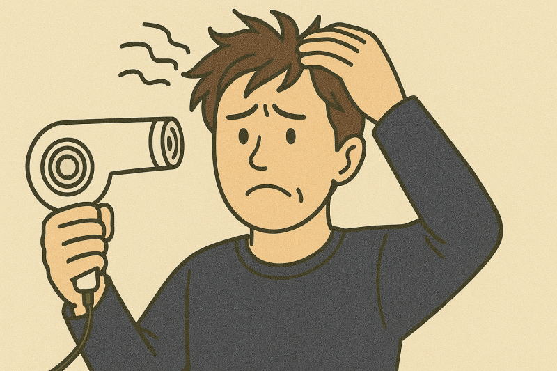 あなたの髪、ドライヤーで傷んでいませんか？