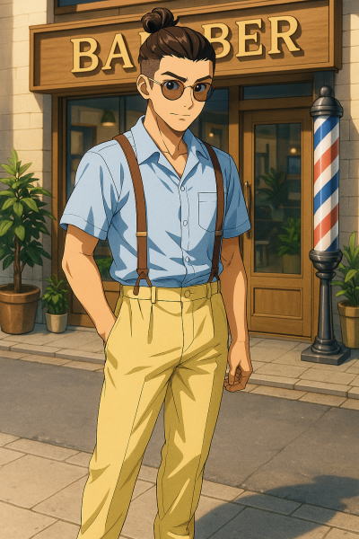 マンバンヘア×メンズファッションのコーデ術｜似合う服・小物・年代別スタイルまで完全解説！