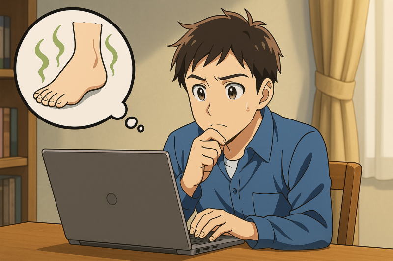 毎日洗っても足の臭いが取れない…その悩みを生む原因はコレだった！