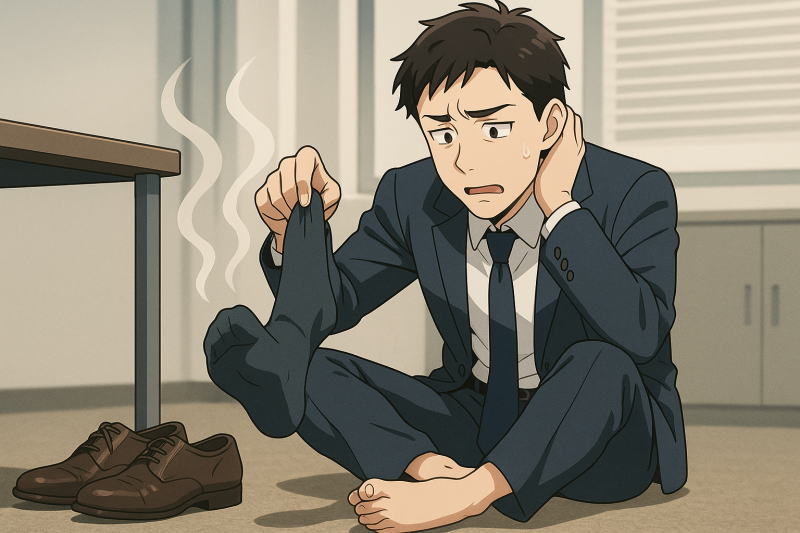 足の臭いと靴下の悪循環を断つ!ムレ・素材選び・足裏ケアで今日からニオイを根本改善する完全ガイド!