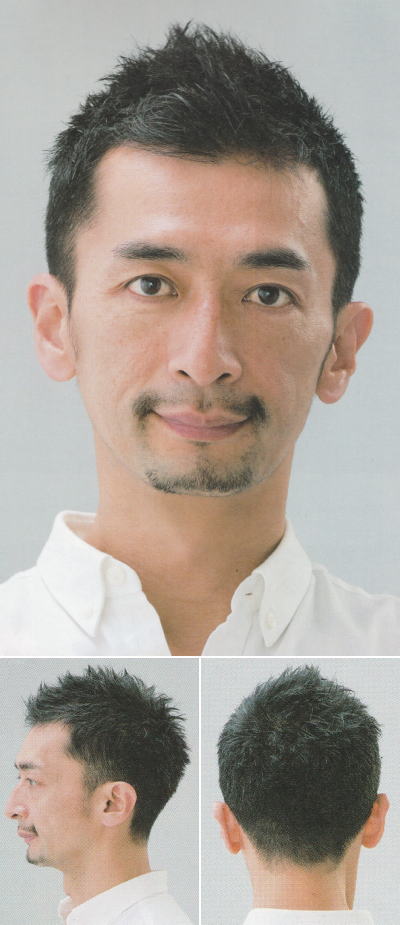 「ジェントル感たっぷりの大人ソフトモヒ」ヘアスタイル