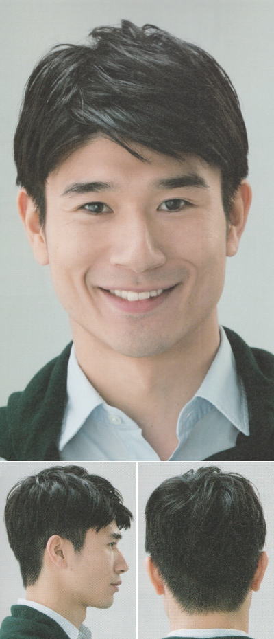 「あくまで自然で上品な前髪下ろし」ヘアスタイル