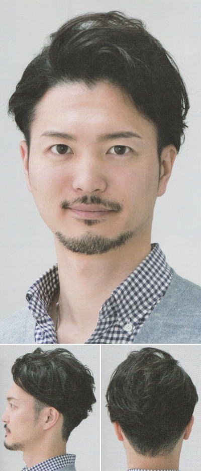 「清潔感をキープしたツーブロック」ヘアスタイル