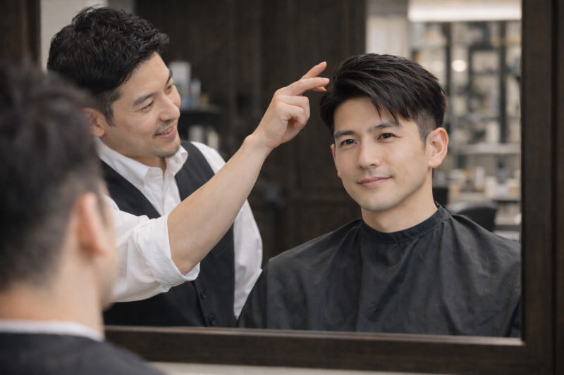 長めの震災刈りで失敗しないための理容師さんへの伝え方(頼み方)!