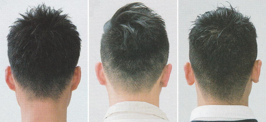 メンズ髪型 刈り上げミックス ベリーショートはメンズヘアの定番 軟毛メンズ髪型 ２５歳以上の出来る男の大人ヘアスタイル