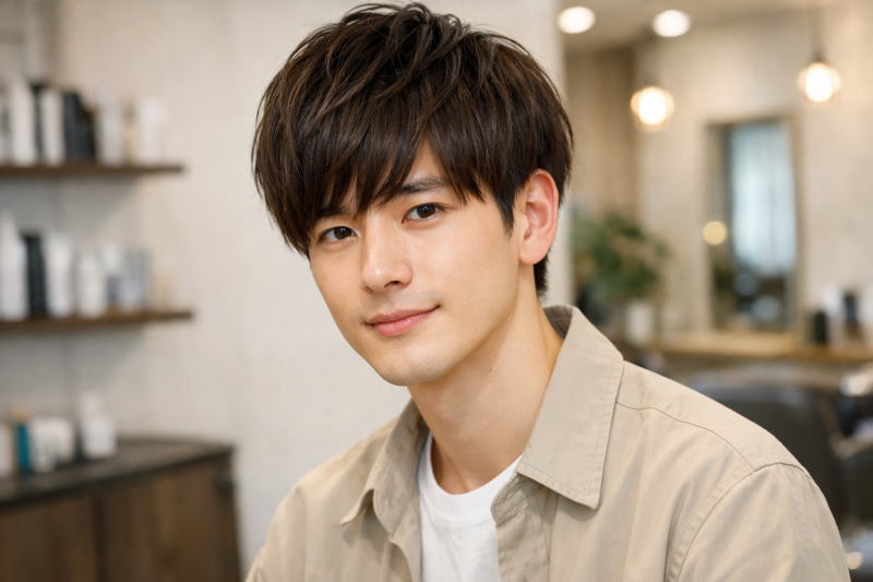 ツーブロックのかぶせるマッシュ完全解説|初心者でも失敗しない髪型/頼み方/セット方法とは!