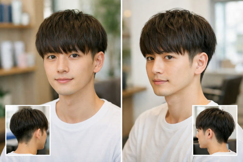 刈り上げマッシュとツーブロックマッシュの違いを徹底比較｜マッシュヘアで失敗しないための判断基準！