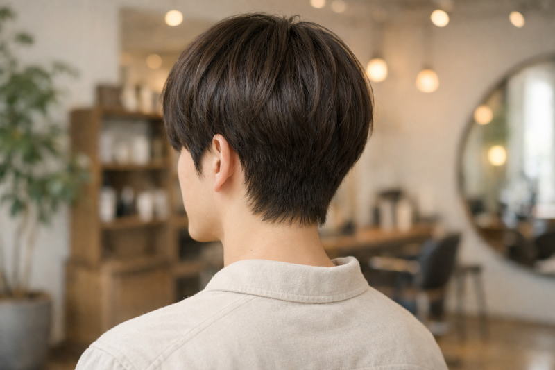マッシュ後ろ刈り上げなしで失敗しない！襟足0度から作るエレベーションカットで綺麗なグラデーションに！