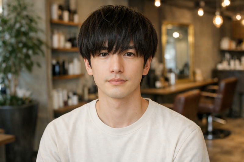 メンズの重めマッシュはノーセットでもかっこいい！失敗しない髪型の条件/頼み方/簡単セルフセット術！