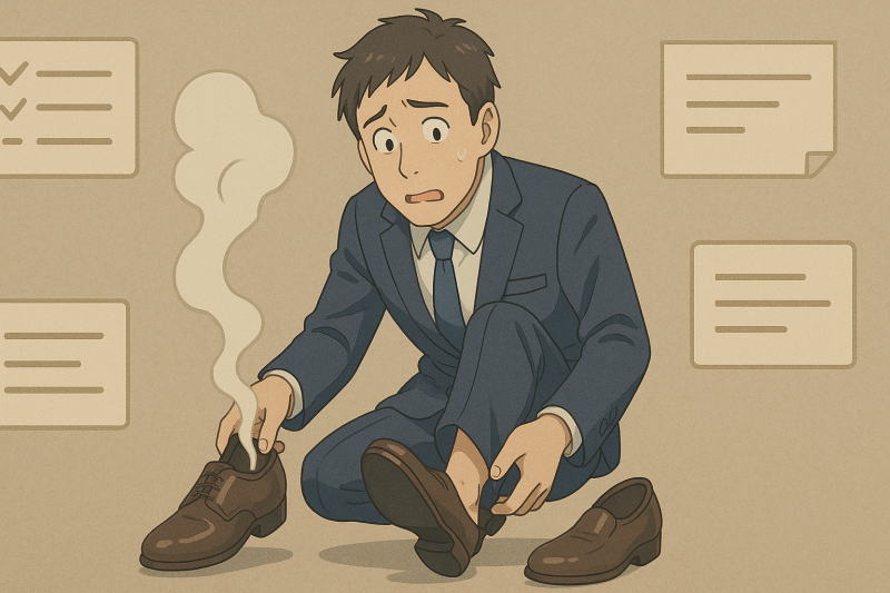 足の臭いが洗っても取れない男性へ｜知恵袋で分かった「共通の悩み/試された対策/それでも治らない理由」とは！