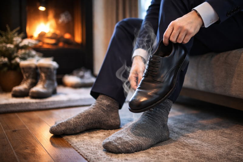 冬でも足が臭うのはなぜ?寒い季節に起こる意外な原因と対策!